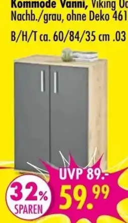 Möbel Boss Kommode Vanni, Viking Angebot