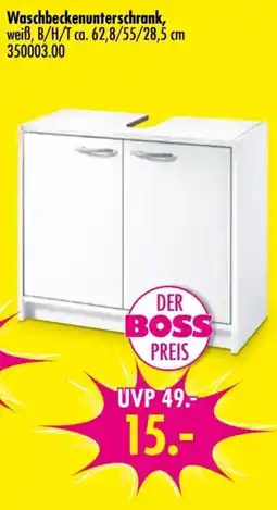 Möbel Boss Waschbeckenunterschrank Angebot