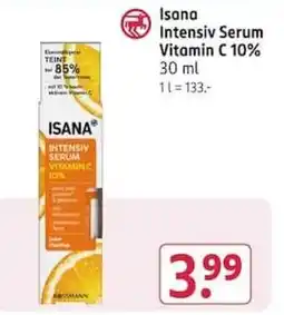 Rossmann Isana Intensiv Serum Vitamin C 10% Angebot