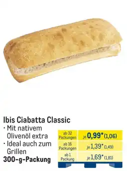 METRO Ibis Ciabatta Classic Angebot