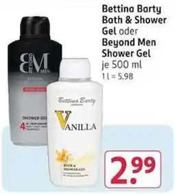 Rossmann Bettina Barty Bath & Shower Gel Angebot