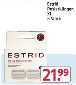 Rossmann Estrid Rasierklingen XL Angebot