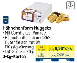 METRO Metro Chef Hähnchenform Nuggets Angebot