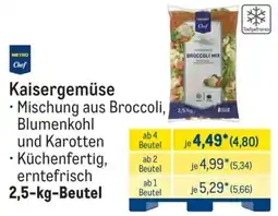 METRO METRO Chef Kaisergemüse Angebot