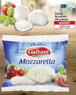 METRO Galbani Mozzarella Angebot