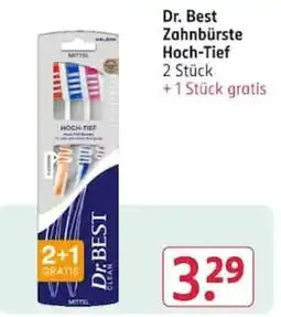 Rossmann Dr. Best Zahnbrüste Hoch-Tief Angebot