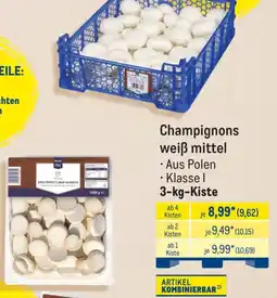METRO Champignons weiß mittel Angebot