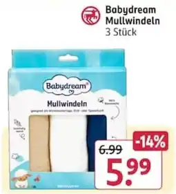 Rossmann Babydream Mullwindeln Angebot