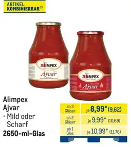 METRO Alimpex Ajvar Angebot