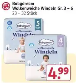 Rossmann Babydream Wolkenweiche Windeln Angebot