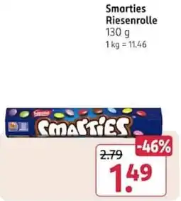 Rossmann Smarties Riesenrolle Angebot