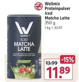 Rossmann Wellmix Iced Matcha Latte Angebot