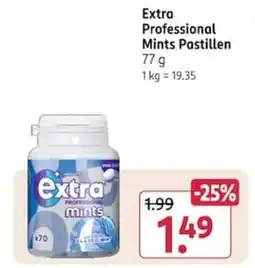 Rossmann Extra Professional Mints Pastillen Angebot