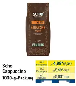 METRO Scho Cappuccino Angebot