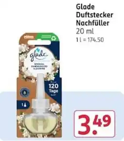 Rossmann Glade Duftstecker Nachfüller Angebot