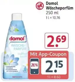 Rossmann Domol Wäscheparfüm Angebot