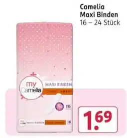 Rossmann Camelia Maxi Binden Angebot