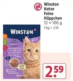Rossmann Winston Katze Feine Häppchen Angebot