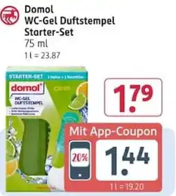 Rossmann Domol WC-Gel Duftstempel Starter-Set Angebot