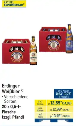 METRO Erdinger Weißbier Angebot