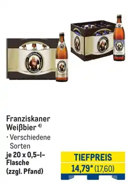 METRO Franziskaner Weißbier Angebot