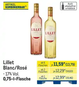 METRO Lillet Blanc/Rosé Angebot