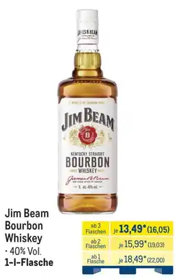 METRO Jim Beam Bourbon Whiskey Angebot
