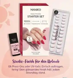 Rossmann MANIKO Premium UV Gel Strips STARTER SET Angebot