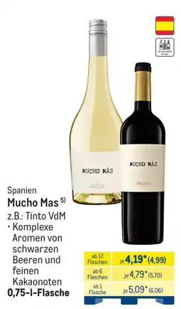 METRO Mucho Mas Angebot