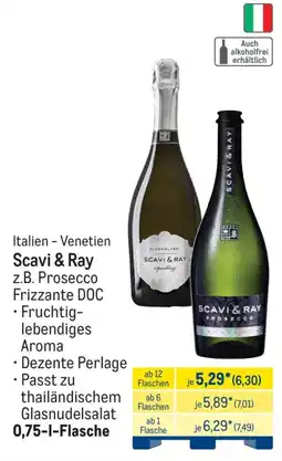 METRO Scavi & Ray Prosecco Frizzante DOC Angebot