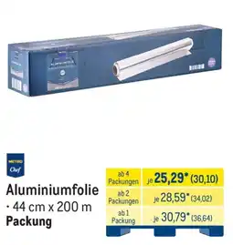 METRO METRO Chef Aluminiumfolie Angebot