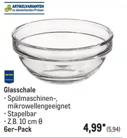 METRO Glasschale Angebot