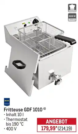METRO Fritteuse GDF 1010 Angebot