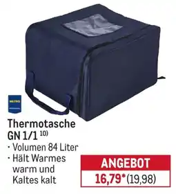 METRO Thermotasche GN 1/1 10) Angebot