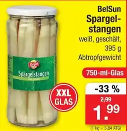 Zimmermann BelSun Spargelstangen Angebot