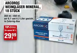 Handelshof ARCOROC WEINGLÄSER MINERAL Angebot