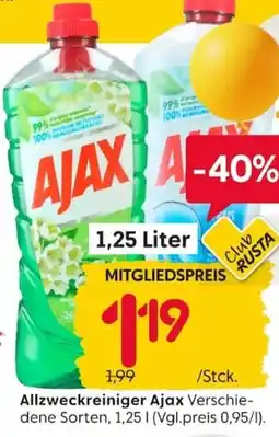 Rusta Allzweckreiniger Ajax Angebot