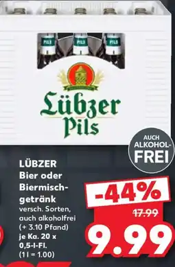 Kaufland Lübzer Pils Angebot