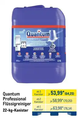 METRO Quantum Professional Flüssigreiniger Angebot
