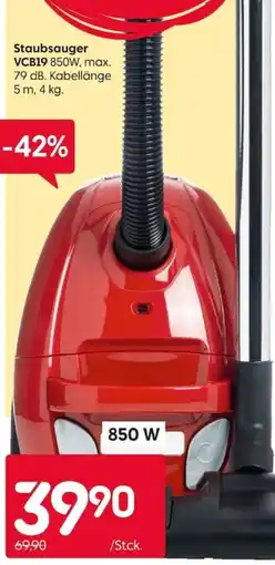 Rusta Staubsauger VCB19 Angebot