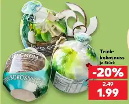 Kaufland EVO GMBH Trink-kokosnuss Angebot