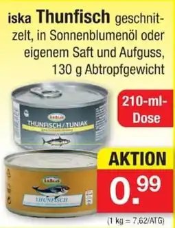 Zimmermann iska Thunfisch Angebot