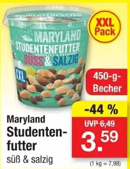 Zimmermann Maryland Studentenfutter süß & salzig Angebot