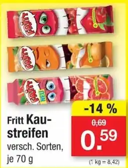 Zimmermann Fritt Kau-streifen Angebot