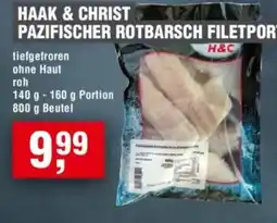 Handelshof HAARK & CHRIST PAZIFISCHER ROTBARSCH FILETPOR Angebot
