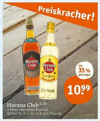 tegut Havana Club Angebot