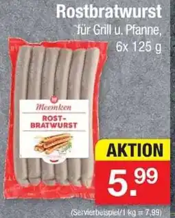 Zimmermann Meenken Rostbratwurst Angebot