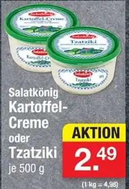 Zimmermann Salatkönig Kartoffel-Creme oder Tzatziki Angebot