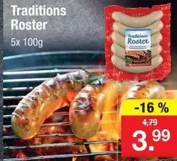 Zimmermann Traditions Roster Angebot