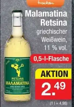 Zimmermann Malamatina Retsina Angebot